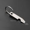 Mini Stainless Steel Keychain Bottle Opener Rustproof EDC Tool Beer Cap Opener Men Gift Dad Outdoor Camping Bar Party Survival
