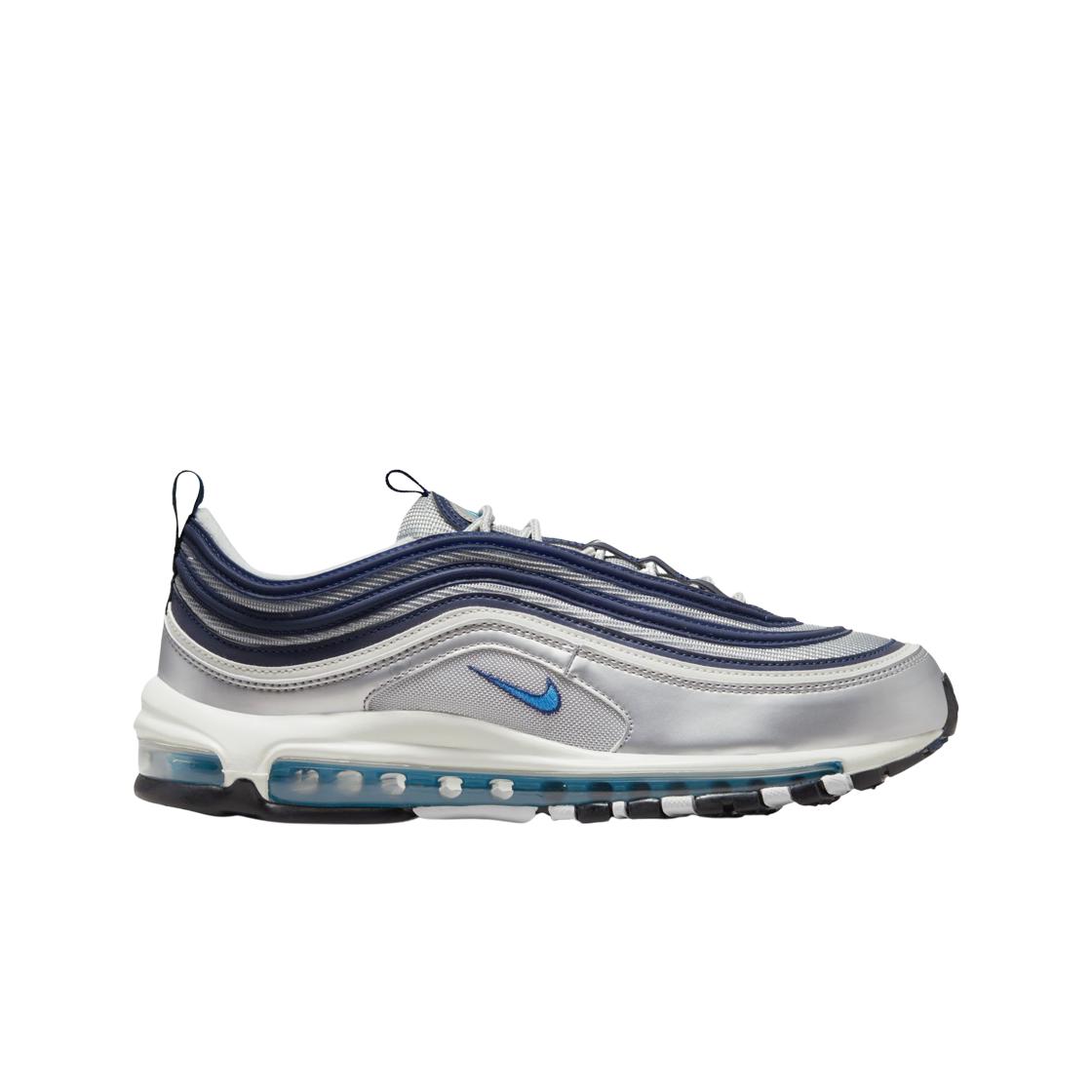 

Мужские кроссовки Nike Air Max 97 OG Metallic Silver and Chlorine Blue DM0028-001