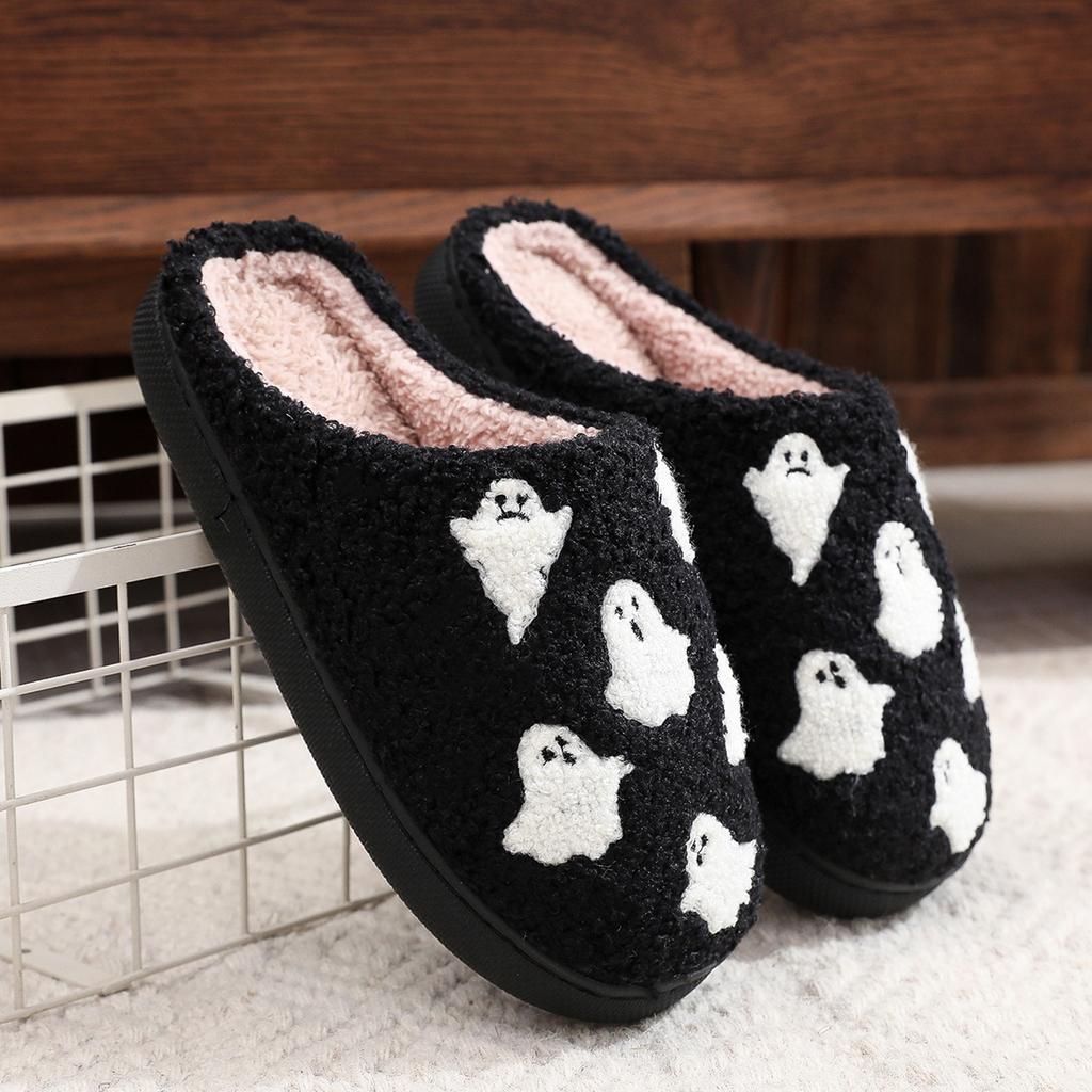 Women's Halloween Cute Warm Winter Cotton Slippers