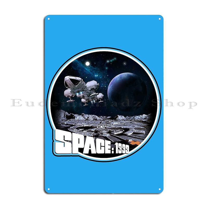 Space Eagle Transporter Sketch Metal Plaque Printing Iron Mural Club Bar Customize Tin Sign Poster