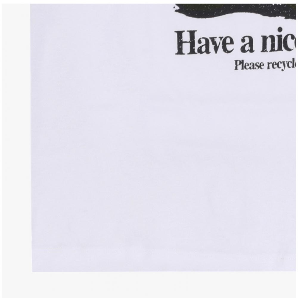 Ganni Zelené Třešňové Logo Potisk Dámské Tričko T4291 151