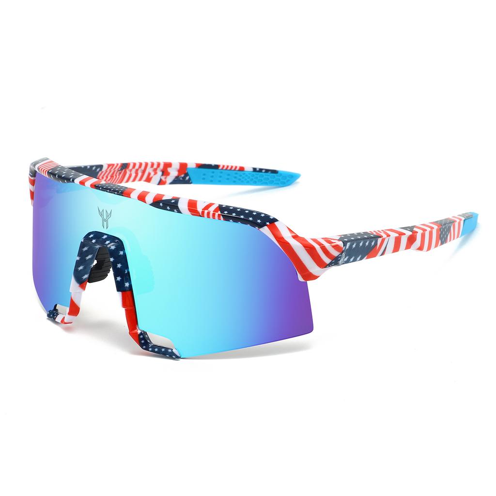 Gloednieuwe Stijlvolle Zonnebril Mannen Vrouwen Baseball Fietsbril Buiten Hardlopen Sport Bril UV400 MTB Fiets Fietsbril