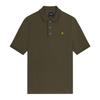 Lyle & Scott Mens Slub Chunky Polo Shirt