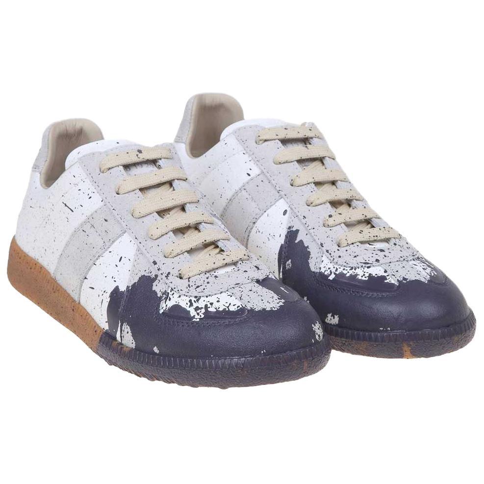 Maison Margiela Paint Replica Lace Up Sneakers Women's S58WS0244P6230H0A65