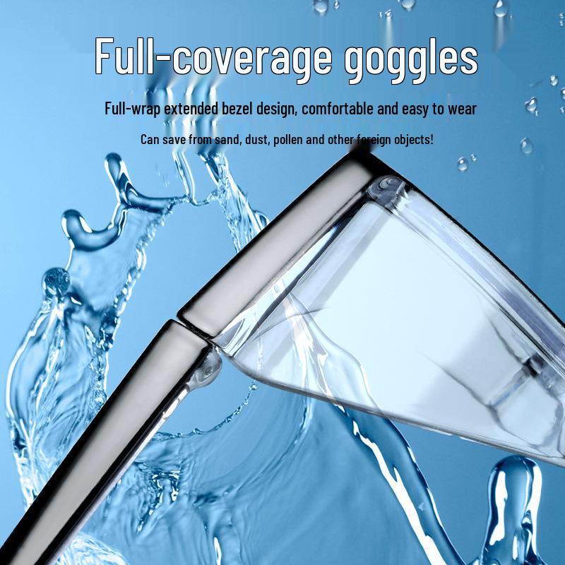 MZ11 Jelly Color HD Anti-Blue Light Glasses: Transparent, Windproof, Sandproof, Japanese Style