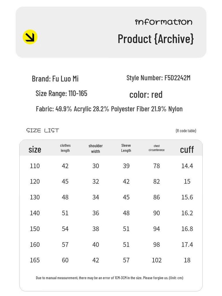 Girls' Winter Thick Knitted Cardigan Sweater