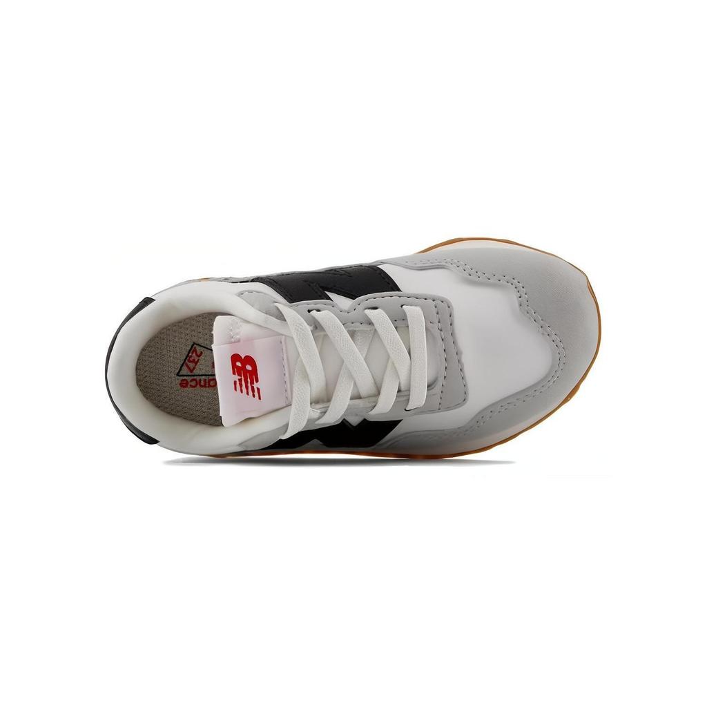 New Balance Nb 237 Comfortable Versatile Shock Absorbing Durable Low Top Walking Shoes Baby Sneaker Gray White IH237CG