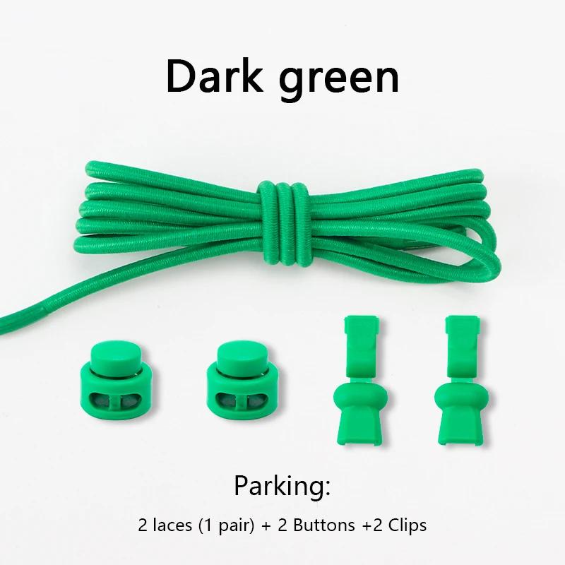 1 pár Elastické tkaničky Tkaničky do bot bez zavazování Unisex Rychlé tkaničky Kulaté gumičky Líné tkaničky Sportovní tkaničky do bot