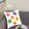 NNoodle PalsS Cartoon Cushion Cover Pillowcase Ultra Soft Skin Friendly Fabric Cloud Like Comfort Concealed Zipper