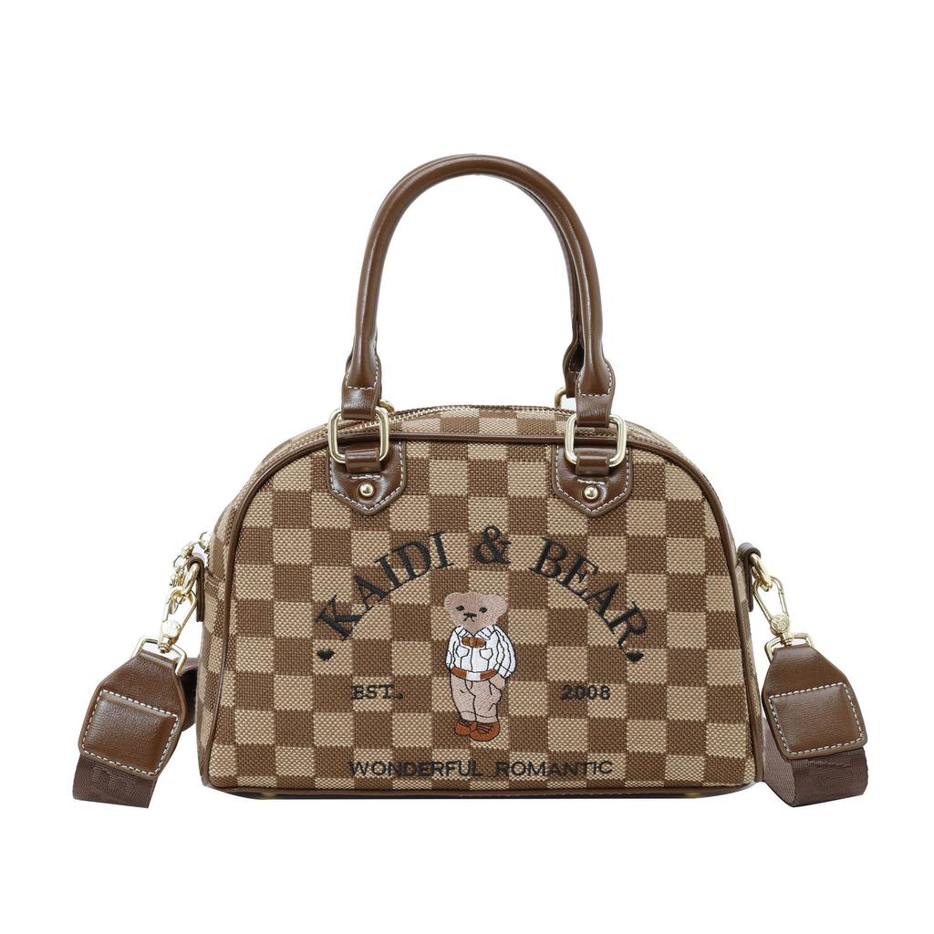 2026 Hello Kitty Color Block Handbag – Stylish Crossbody & Single Shoulder Bag for Women