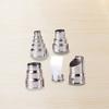 7Pcs Heat Gun Air Nozzles Kit Stainless Steel Hot Air Gun Nozzles Air Outlet Diameter 35mm Heat Gun Mouth Tips Industrial Tools