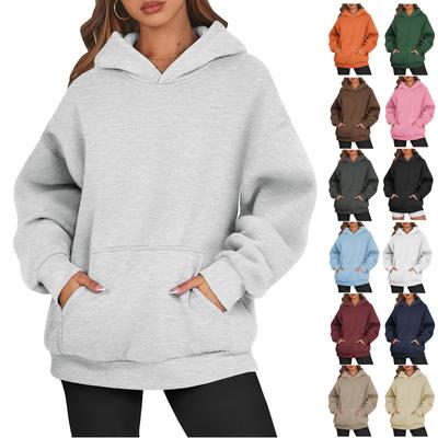 Womens Oversized Sweatshirts Fleece Hoodies Long Sleeve Shirts Pullover Fall Clothes With Pocket