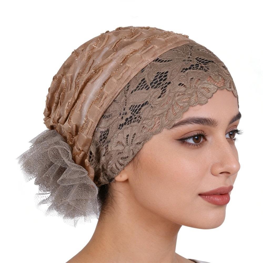 Breathable Headscarf Full Coverage Headband Cap Fashion Cancer Chemo Hat Women Headwear