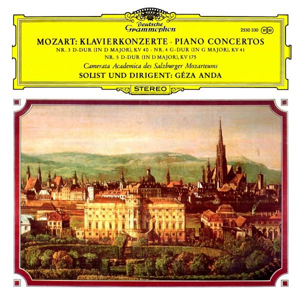 

LP Record WOLFGANG AMADEUS MOZART - GÉZA ANDA - Klavierkonzerte • Piano Concertos 2530330 Deutsche Grammo 1973 Germany Classical Used