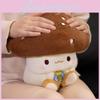 Mushroom Plush Whimsical Toy Material Children Room Decor Festival Dolls Gift