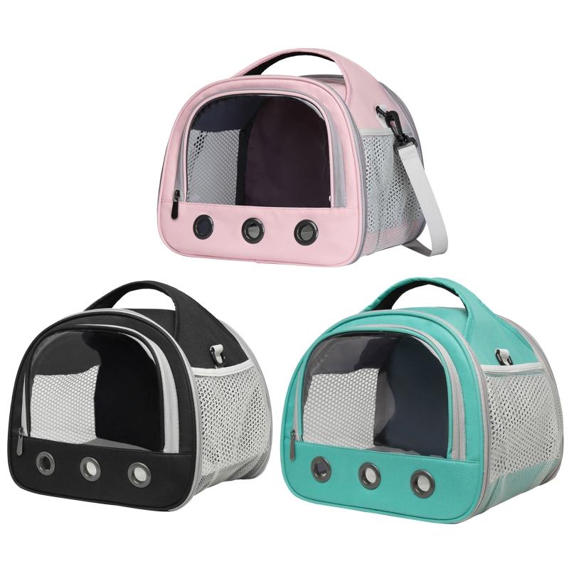 Small Animal Travel Cage Bag Portable Pet for Carrier with Adequate Ventilation Rabbit Bearded Dragon Hedgehogs for Carr