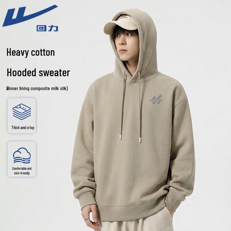 Warrior Heavyweight Loose Fit Hooded Sweatshirt L