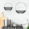 Pot Lid Rack Easy Install Wall-Mounted Punch-free Self-adhesive Space-Saving Kitchen Storage Solution