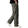 High-end Japanese retro men's casual pants spring new solid color simple loose straight wide-leg outdoor trousers men