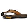 Golden Sapling Men's Slippers Summer Shoes Genuine Leather Flip Flops Man Casual Beach Shoe Comfortable Leisure Slides Footwear