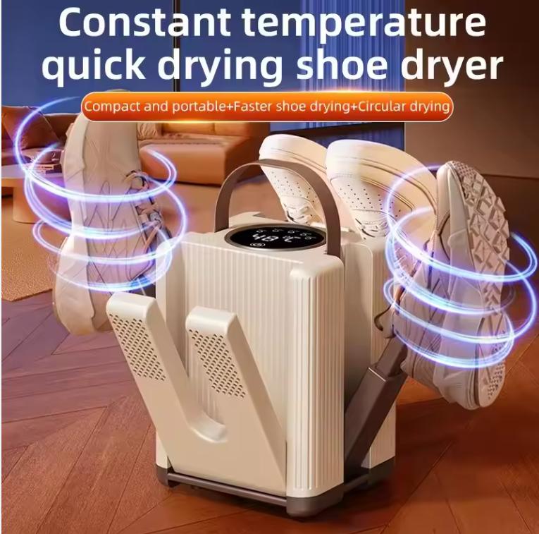 Xiaomi Six Arm Shoe Dryer Foldable Electric Shoe and Boot Dryer Timing Control Household Shoe Warmer Portable Heater For Socks B