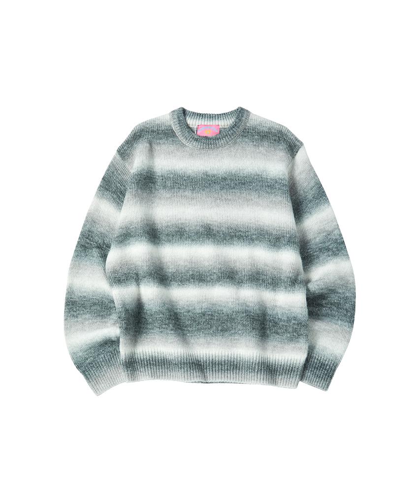 COMONINOZ Gradation Pullover Sweater [Gray]