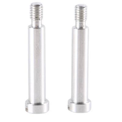 2Pcs 4mm Center Shaft Screws Cartridges Phonograph Screws for Record Player Cartridge Fitting Stainless Steel