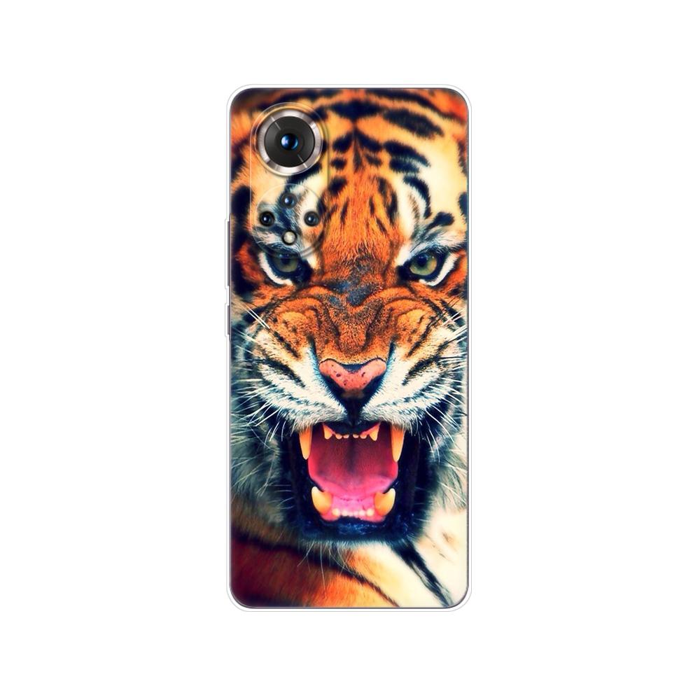 For Honor 50 Case For Honor 50 Pro Case Phone Back Cover On Huawei Nova 9 Pro Case Nova9 Honor50 50Pro Case Wolf Tiger Lion Bear