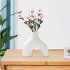 Vase, Creative Collec Pot Ornament Art Porcelain Floral Arrangement Hollow Out Ceramic Vase for