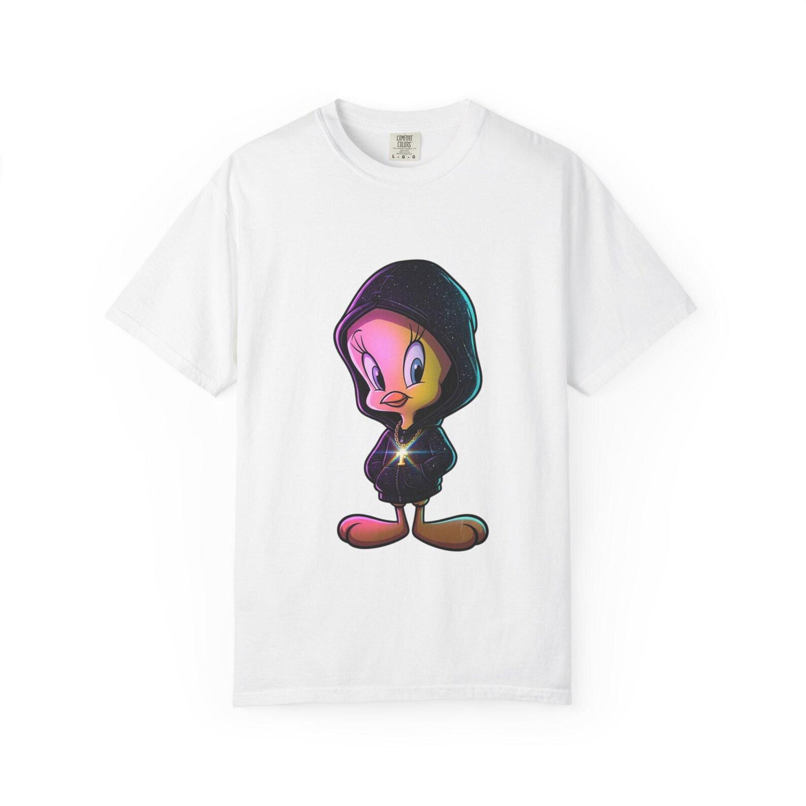 Tweety Bird-Dyed T-shirt 2XL