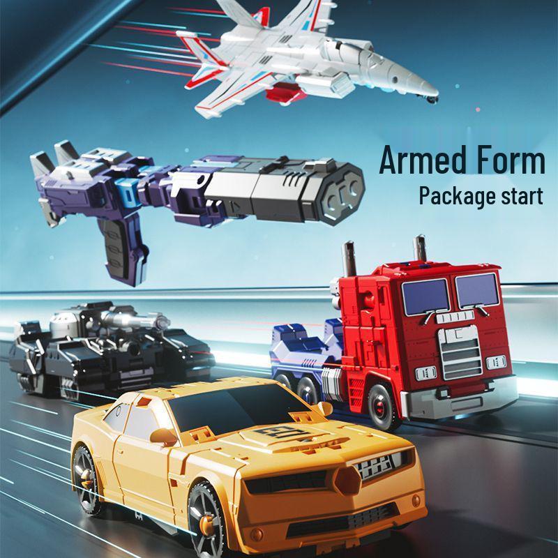 Kids' Transforming Mecha Robot Assembly Toy