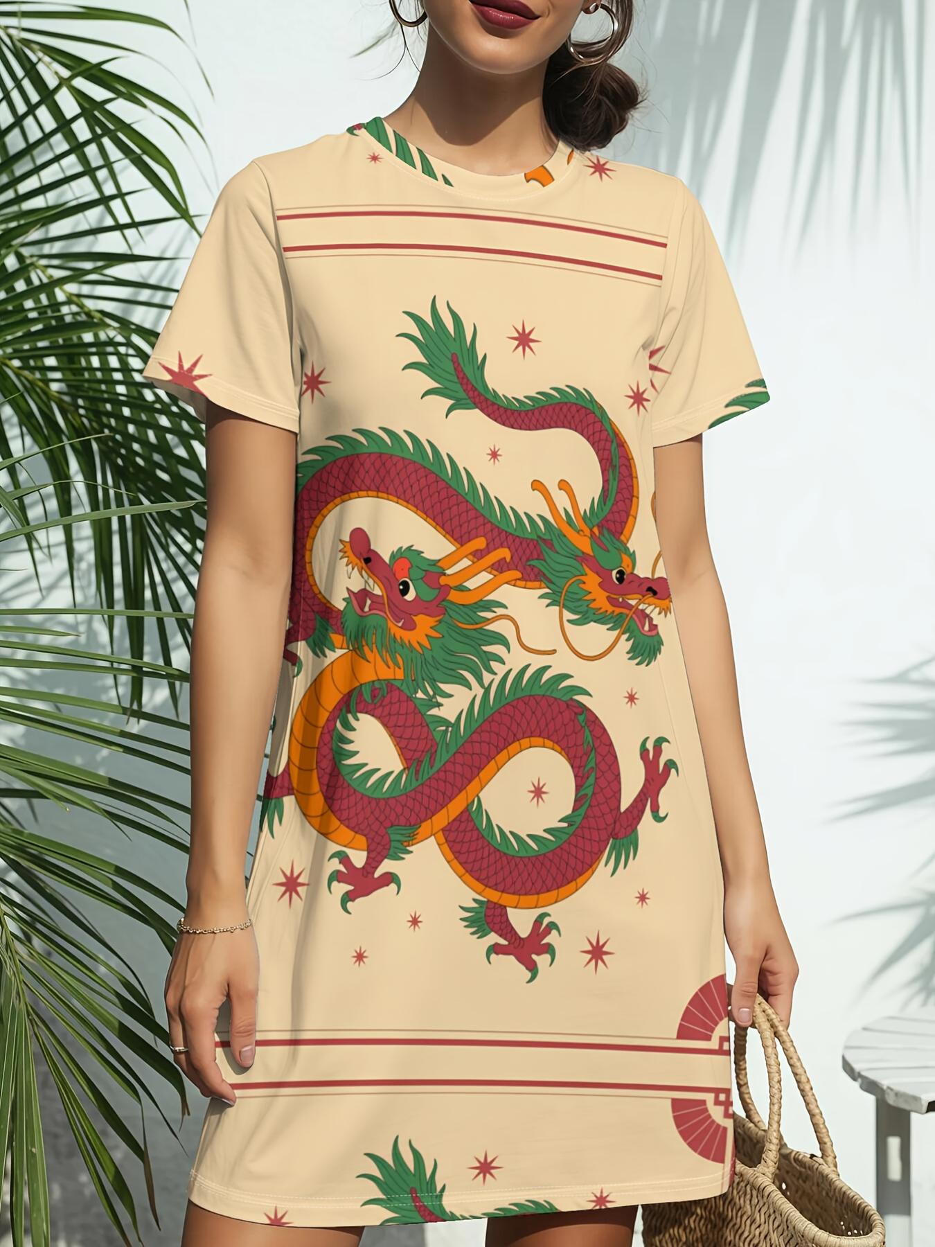 

Women s Short Sleeve T-Shirt Dress - Crew Neck -Line Dress with T-Shirt Top ;. Casual Spring Summer Outfits. Versatile Blouse-Style Dress Suitable for XS дубильная кора