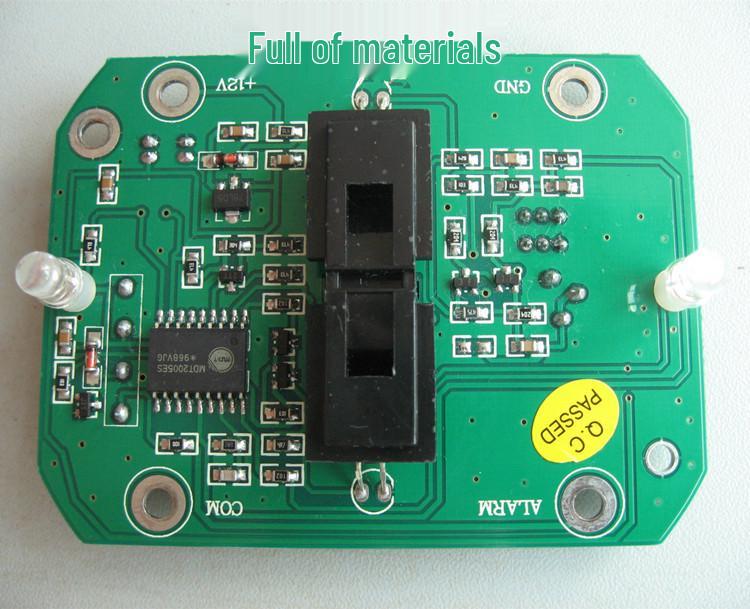 High-Temperature Industrial Smoke Detector with Wired Switch Output Fire Alarm