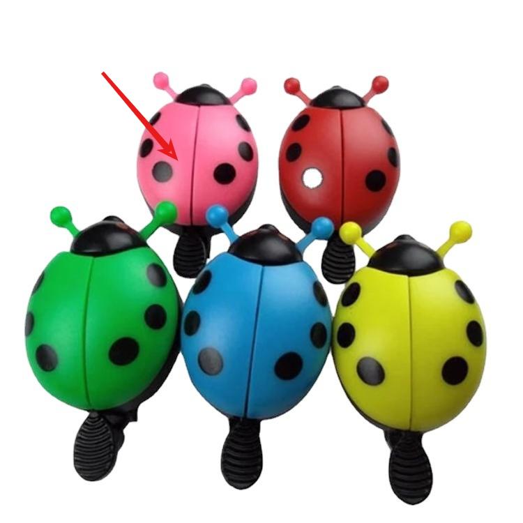 1pcs Bicycle Bell Animal Ladybug Cycling Accessories Warning Ring MTB Handlebar Bells ABS Plastic Bike Trumpet