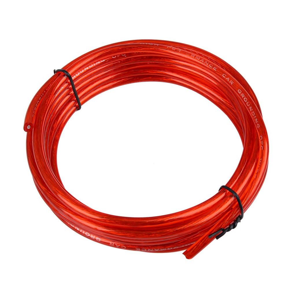 uxcell Car Amplifier Wire Kit Audio Subwoofer RCA Power Cable Fuse Set Universal