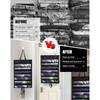 With 2 Hooks Game Mat Storage Plastic Slots Playmat Storage Bag Playmat Tube  Hanging Bag