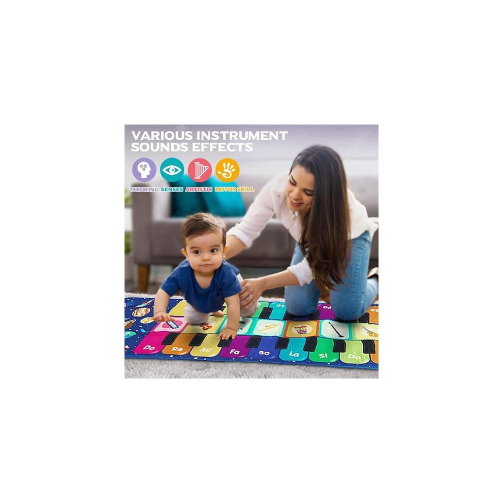 Baby Music Mat Toy Piano Educational Toys for Birthday Christmas Gifts