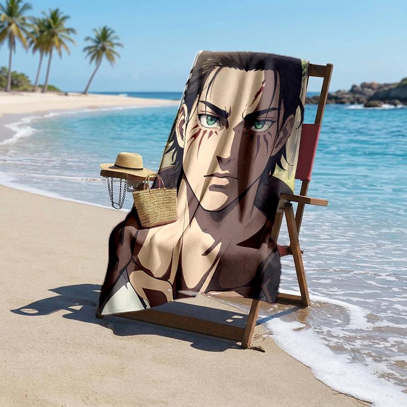 Eren Fashion Beach Towel: Ideal for Summer Adventures Soft, absorbent and quick drying suitable for swimming and bathing