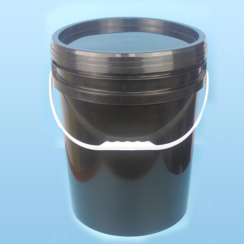 Tenglixiang 20L Wide-Mouth Plastic Storage Bucket