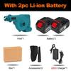 110V/220V 2 IN 1 Air Blower & Suction Dust Cleaner Wireless Blower With 15000mAh Battery100Kpa Vacuum Cleannig Leaf Blower Power Tools 900W