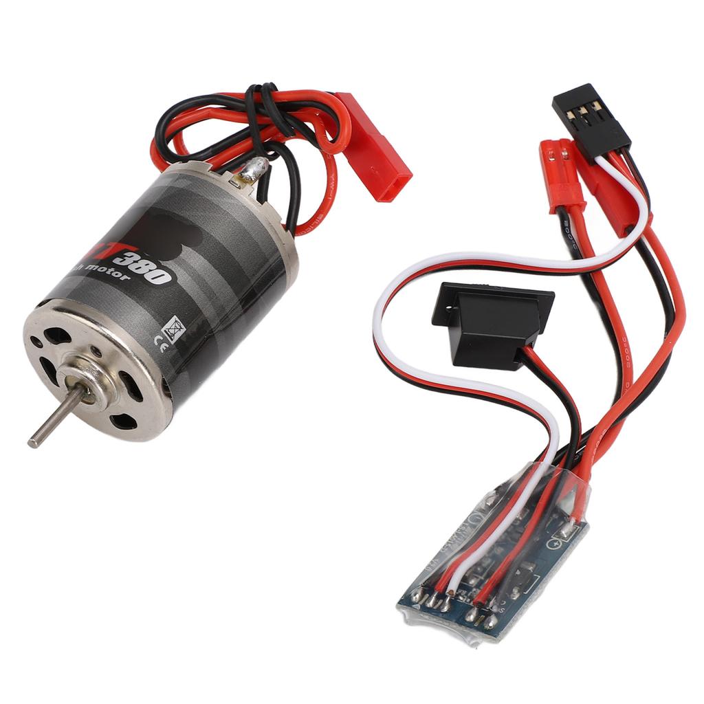RC Bürstenmotor ESC Professionell 380 Edelstahl Großes Drehmoment 38T Bürstenmotor mit 30A