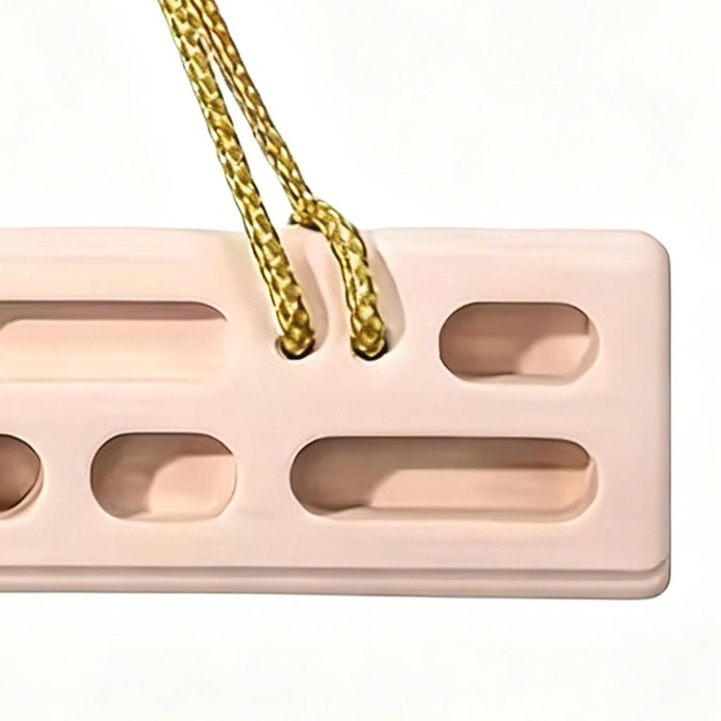 Kletterfingerboard Holz-Hangboard mit Seil Hängebrett Kletterboard Kletter-Hangboard für Indoor-Outdoor-Athleten Kletterer