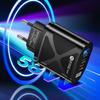 58W Multi-Standard Travel Charger with USB & Dual PD Fast Charging (EU/US/UK/KR/AU)