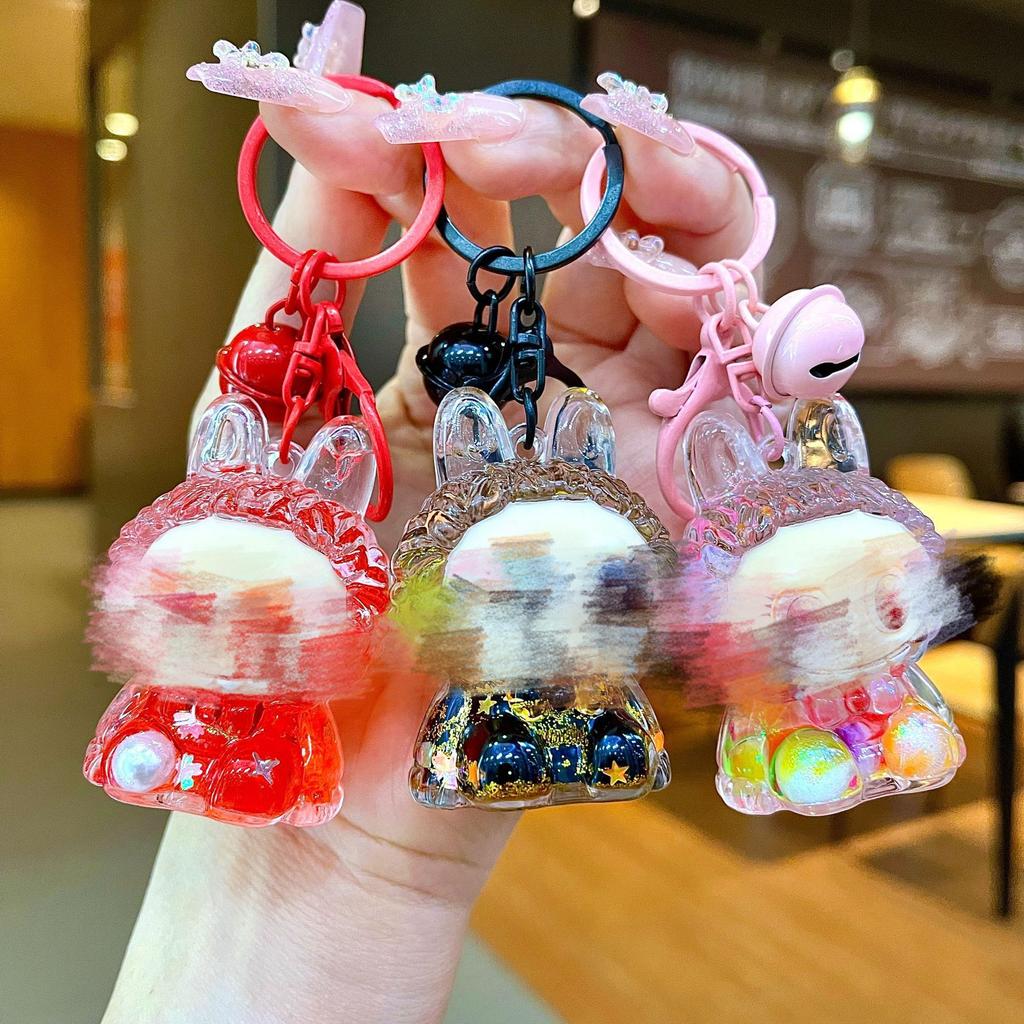 Quicksand Keychain Cute Doll Blind Box Ornament Bag Pendant Key Chain