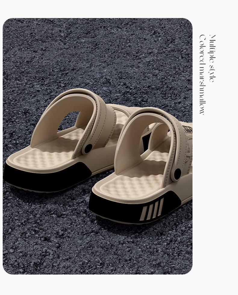 2025 Men's Trendy Dual-Use Outdoor Sport & Beach Slippers