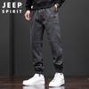 JEEP SPIRIT Pánské volné jogger cargo kalhoty