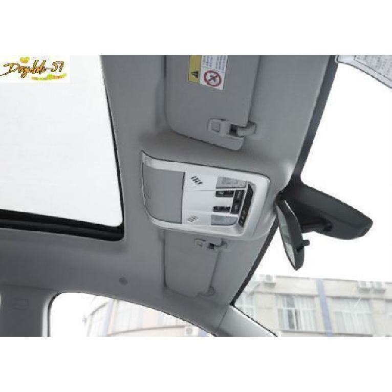 ABS For Chevrolet Equinox 2018- Chrome Front Reading Light Panel Trim Cover