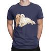 Two Golden Retriever Art Funny 100 Cotton TShirt Gloden Retirever Tops Tees For Unisex