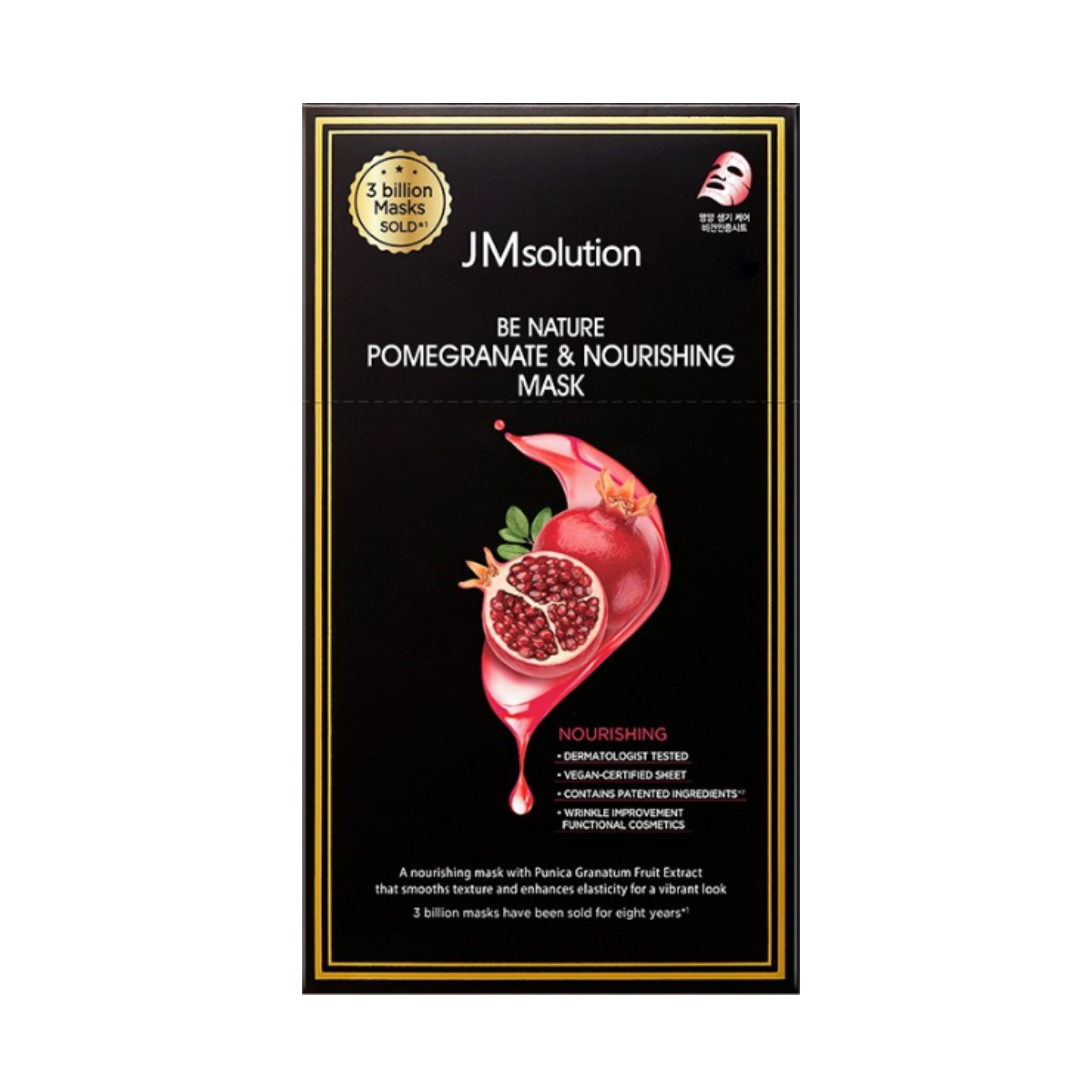 JMsolution Be Nature Pomegranate & Nourishing Mask 24ml x 10ea