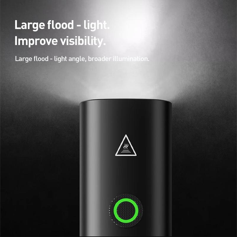 Philips SFL2506 Bike Light Durable Aluminum Alloy Body – Corrosion-resistant and Impact-proof